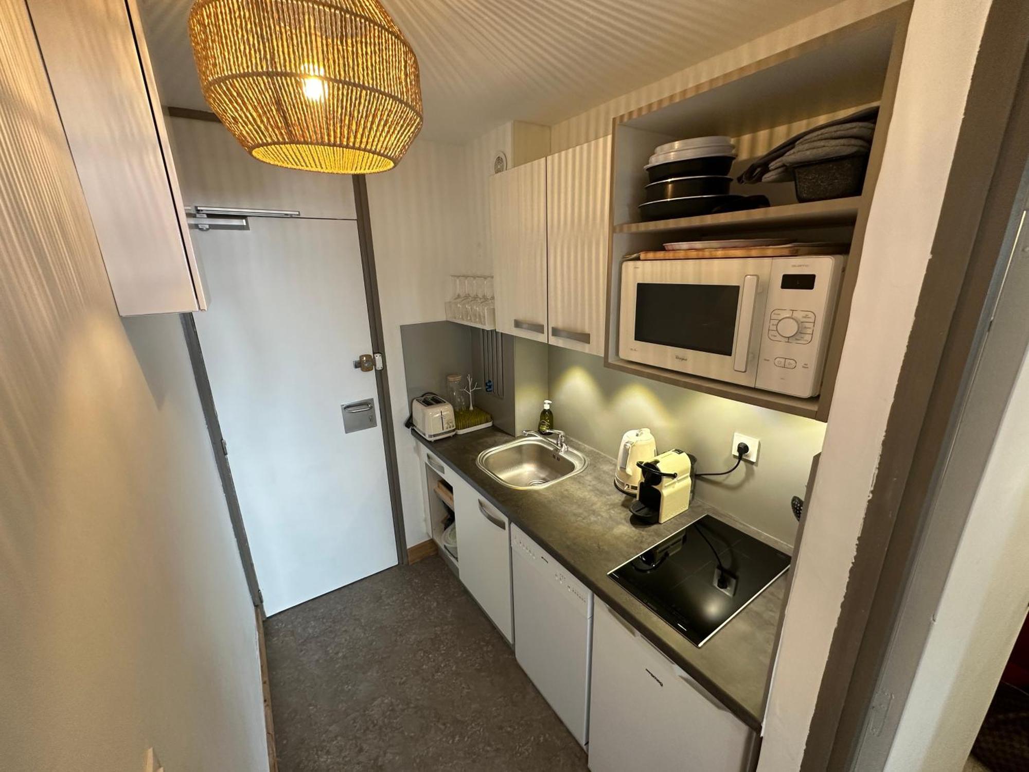 Paquebot Des Neiges - Appartement 4 Personnes - Vue Mont Blanc La Plagne Buitenkant foto