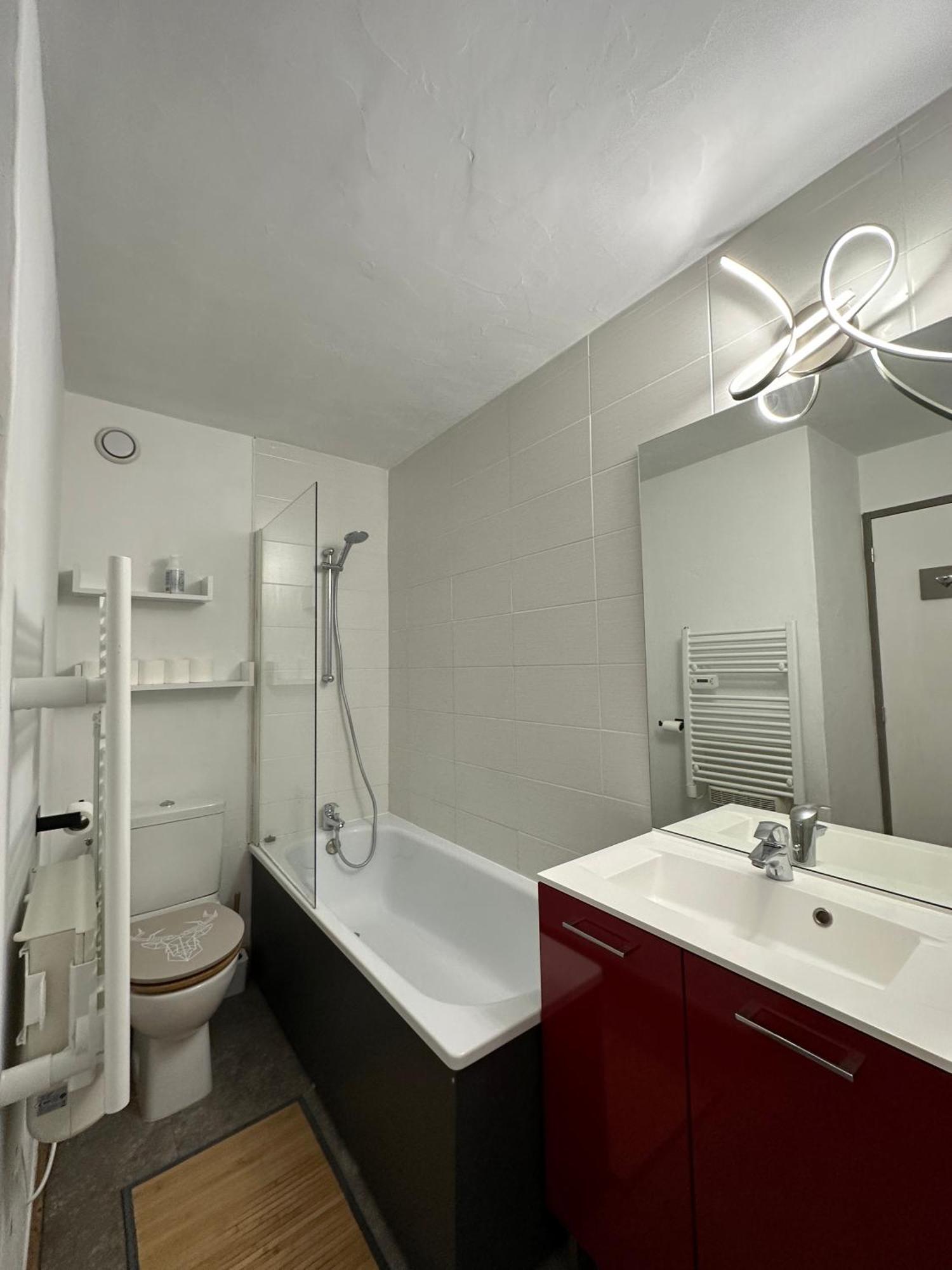 Paquebot Des Neiges - Appartement 4 Personnes - Vue Mont Blanc La Plagne Buitenkant foto