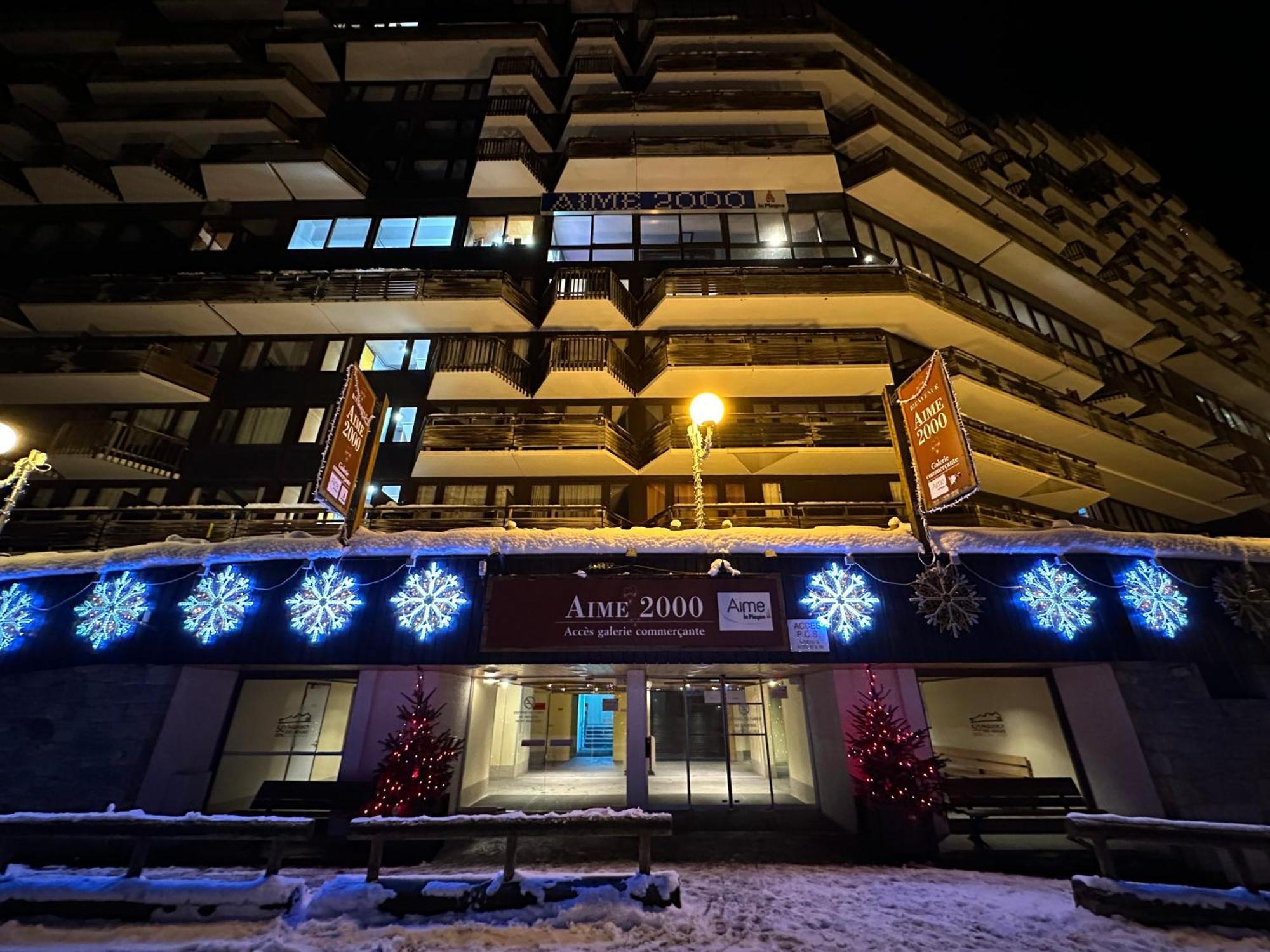 Paquebot Des Neiges - Appartement 4 Personnes - Vue Mont Blanc La Plagne Buitenkant foto